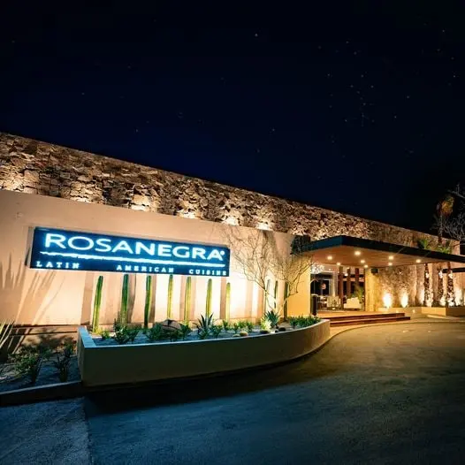 Restaurante Rosa Negra en Los Cabo, Baja California Sur. Foto: Cortesía.