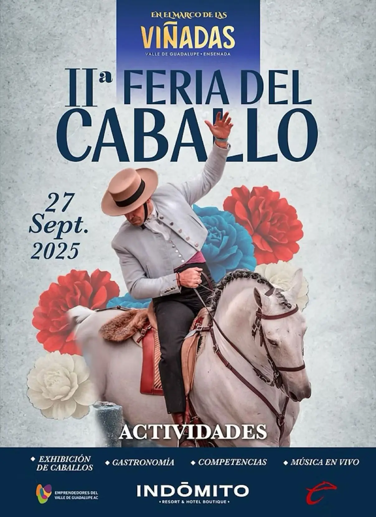 Últimas actividades de las Fiestas de la Vendimia 2025, en Baja California. Foto: Cortesía