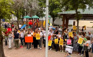 “Queremos calles seguras”: vecinos de Chapultepec se manifiestan pacíficamente contra la inseguridad en Culiacán