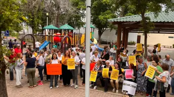 “Queremos calles seguras”: vecinos de Chapultepec se manifiestan pacíficamente contra la inseguridad en Culiacán