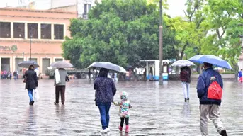 Clima en Aguascalientes: lluvias con descargas eléctricas este lunes
