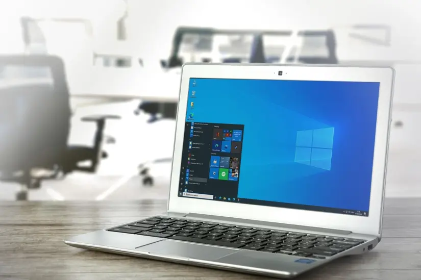 Laptop con Windows. Foto. Pixabay. Laptop con Windows. Foto. Pixabay.
