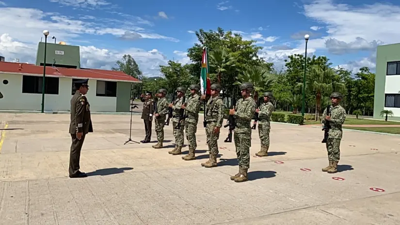Sinuhé Téllez López, nuevo comandante del 110 Batallón en San Ignacio, Sinaloa Sinuhé Téllez López, nuevo comandante del 110 Batallón en San Ignacio, Sinaloa