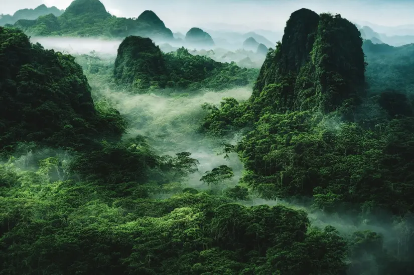 Selva. Foto. Pixabay. Selva. Foto. Pixabay.