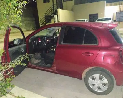 Guardia Nacional asegura vehículo con armas y ponchallantas en el fraccionamiento Albaterra de Culiacán
