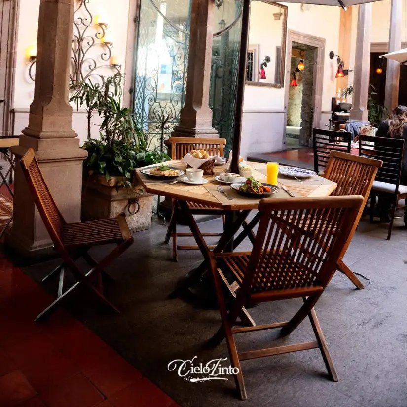 Restaurante Cielo Tinto en San Luis Potosí. Foto: Cortesía. Restaurante Cielo Tinto en San Luis Potosí. Foto: Cortesía.