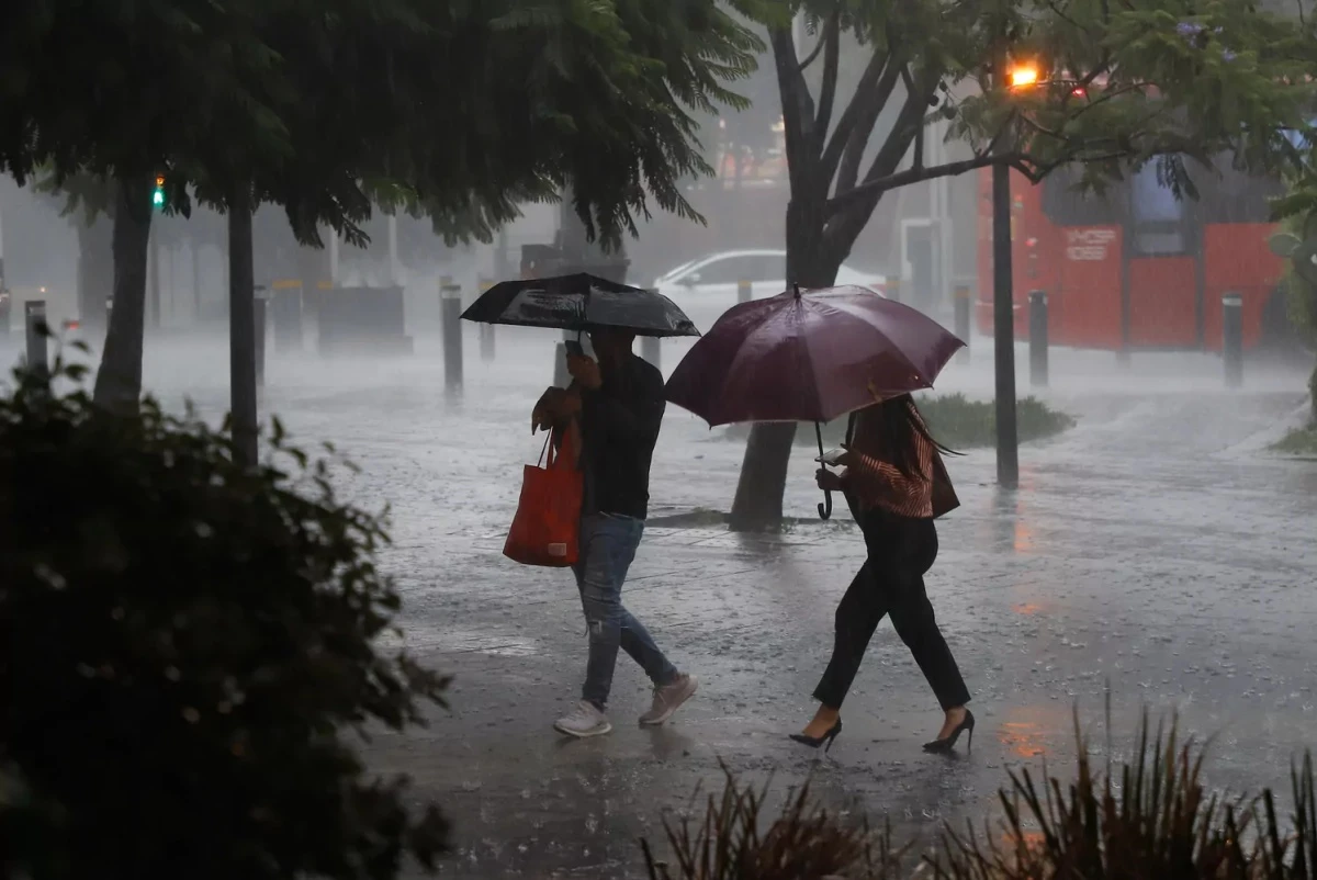 Prepara el paraguas para las lluvias fuertes en Aguascalientes.