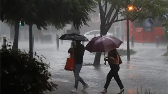 Martes lluvioso en Aguascalientes; chubascos con lluvias fuertes este 2 de septiembre