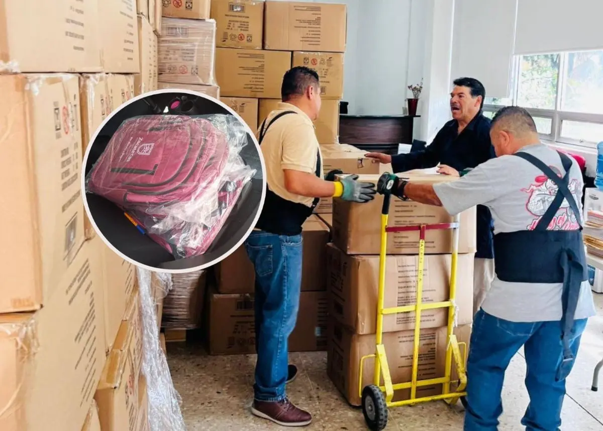 Secretaría de Educación de Zacatecas anuncia la fecha de entrega útiles escolares gratuitos. Foto: Cortesía