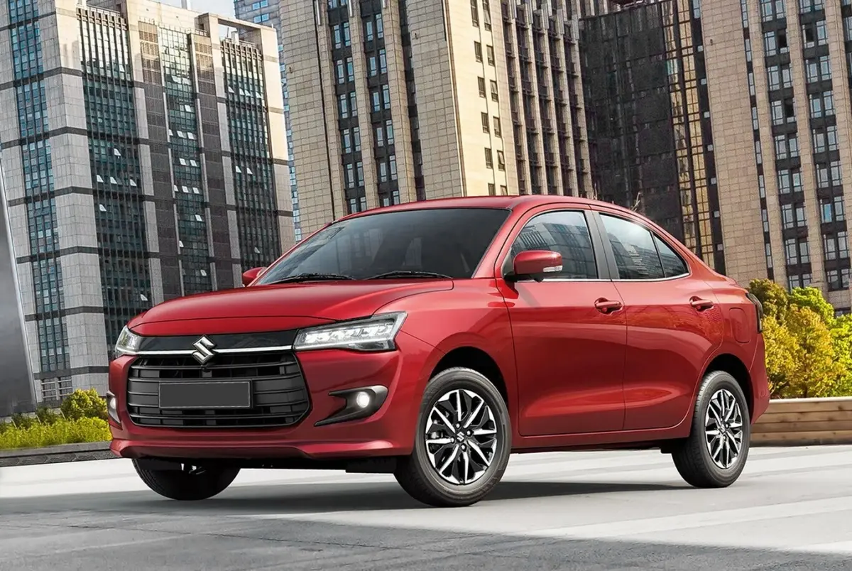Así luce el nuevo Dzire 2026 de Suzuki. Foto: Cortesía