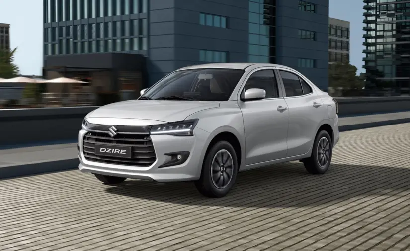 Suzuki Dzire 2025: el sedán subcompacto que llega renovado a México Este sedán llegará disponible en tres versiones. Foto: Suzuki