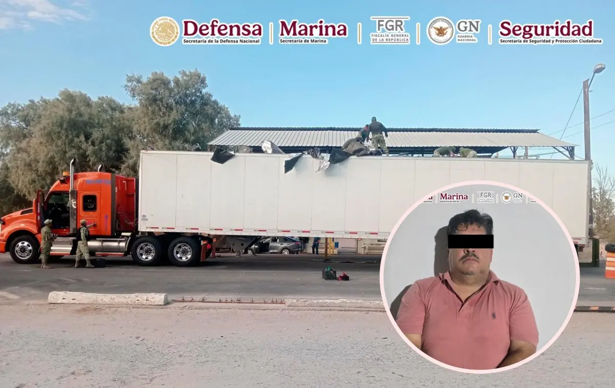 El decomiso tuvo lugar en San Luis Río Colorado, Sonora. Fotos: SSPC