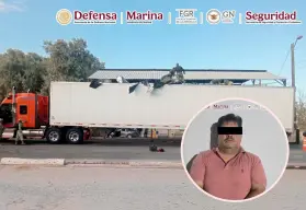 Fuerte decomiso en Sonora: aseguran más de mil paquetes de cocaína ocultos en camión
