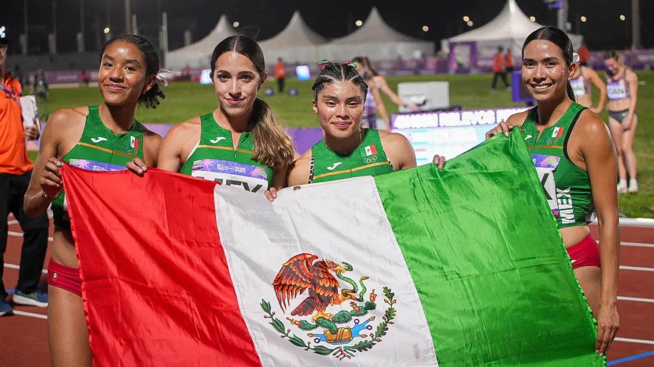 Los atletas pusieron el alto el nombre de México. Foto: CONADE