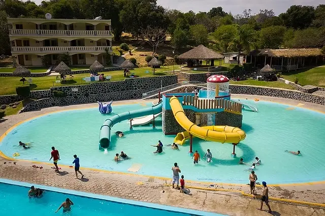 Balneario Aqua Paraíso en el municipio de Huaquechula, Puebla. Foto: Cortesía.