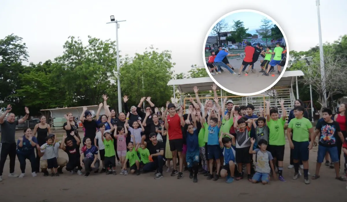 “Aventura sin límites”: una tarde de alegría y unión en el parque de la colonia 21 de Marzo en Culiacán