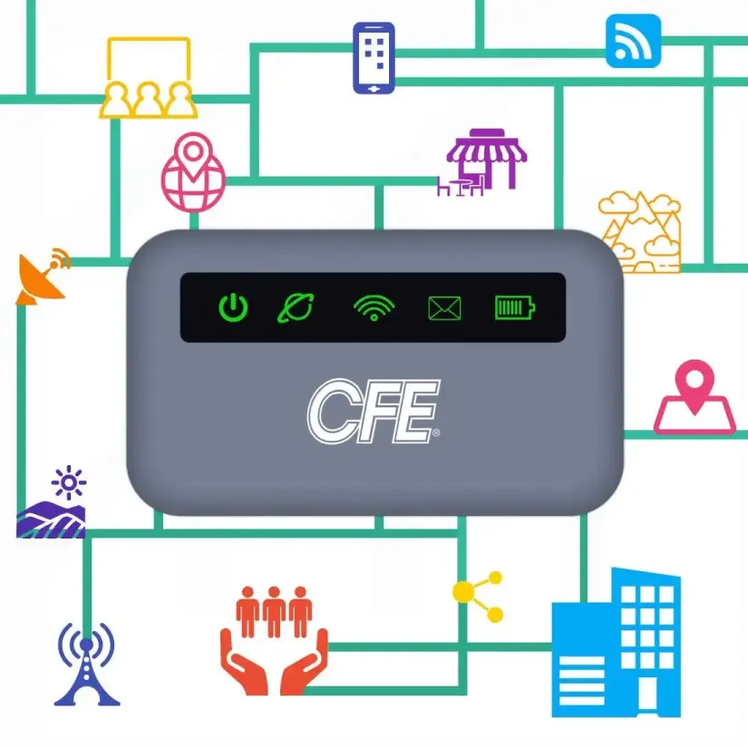 El internet de la CFE te permite estar conectado en cualquier lugar. Foto: Cortesía. El internet de la CFE te permite estar conectado en cualquier lugar. Foto: Cortesía.