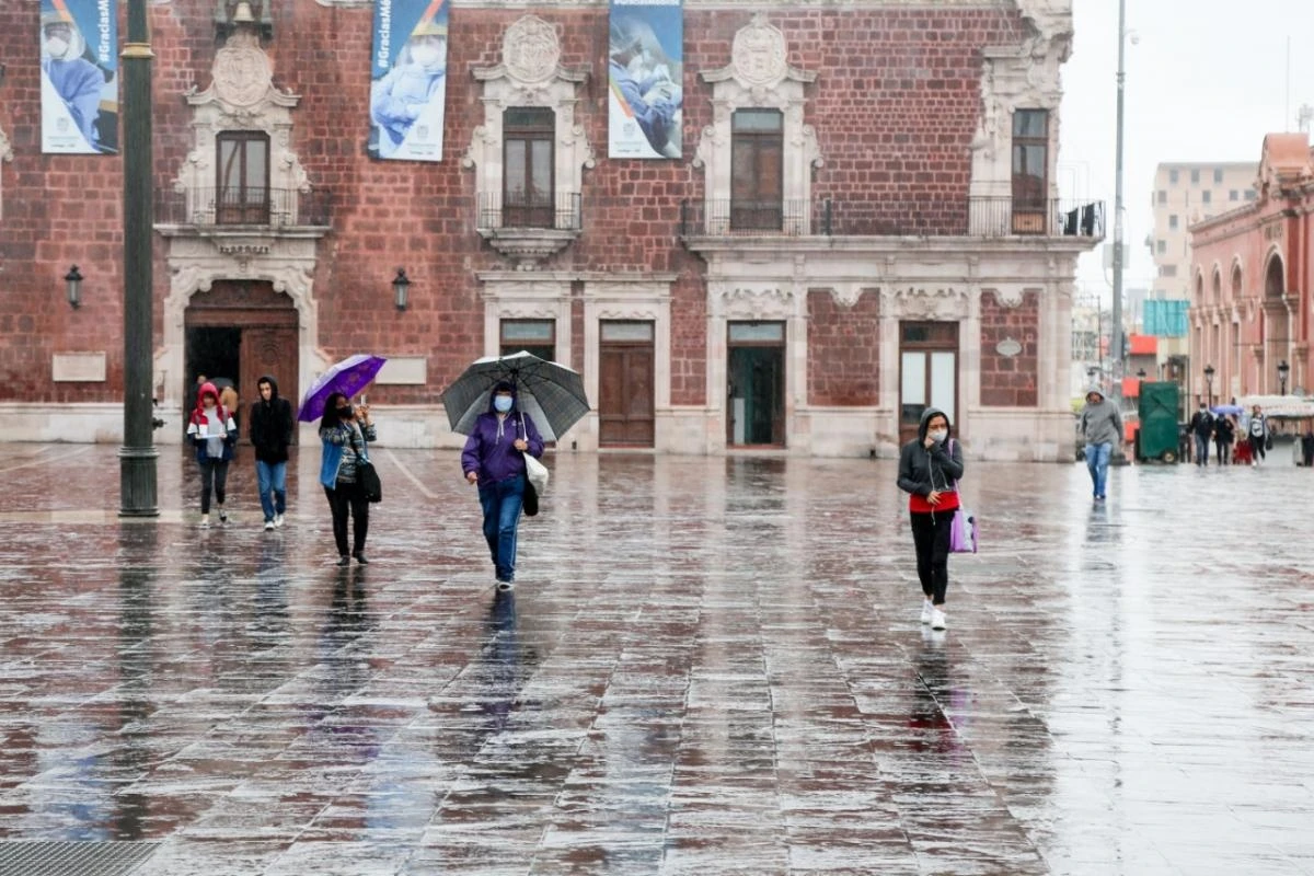Continúan las condiciones para lluvias en Aguascalientes.