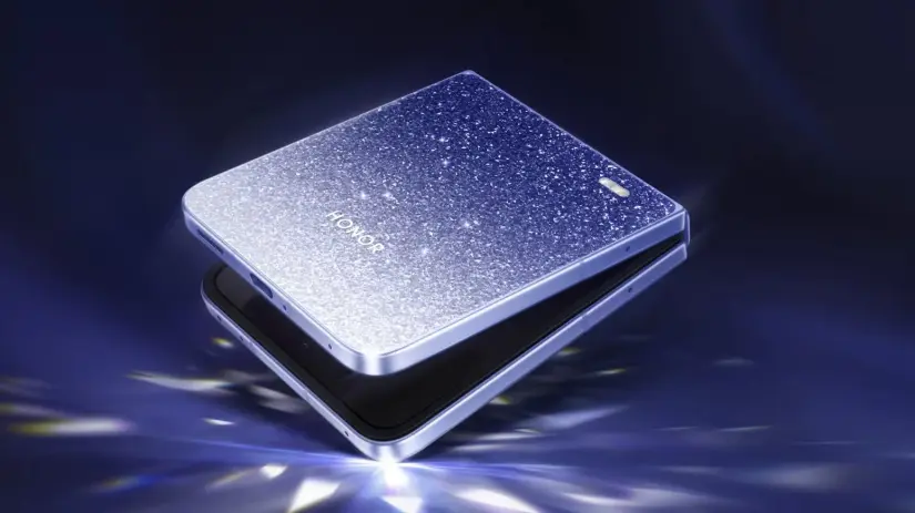Honor Magic V Flip2 incluye procesador, Snapdragon 8 Gen 3. Foto: Cortesía