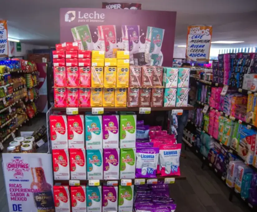 La Leche Bienestar busca ayudar a la economía familiar. Foto: cortesía La Leche Bienestar busca ayudar a la economía familiar. Foto: cortesía.