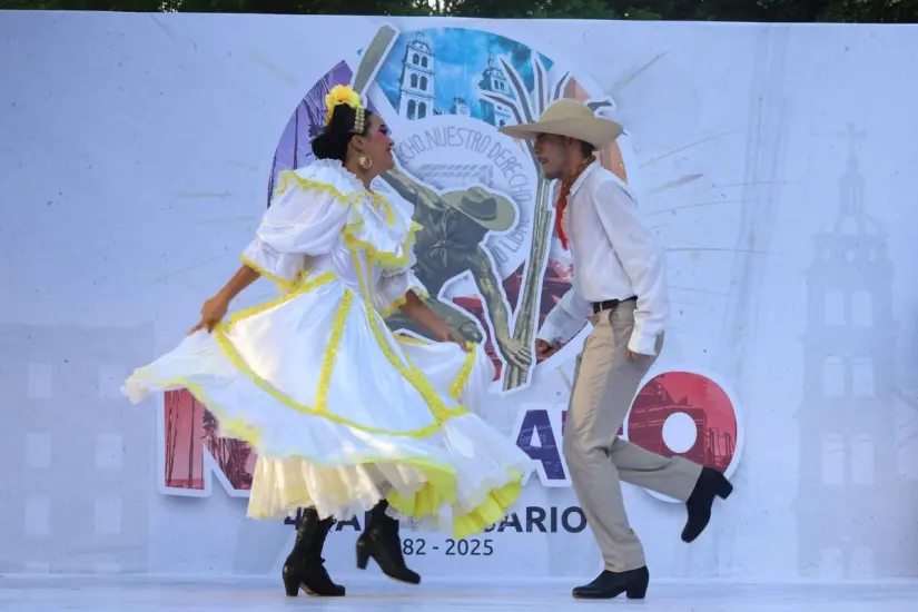 Los cuadros de danza también se presentaron con gran éxito. Foto: Cortesía.