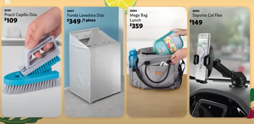 Productos cotidianos de Betterware de septiembre 2025. Foto: captura de pantalla.