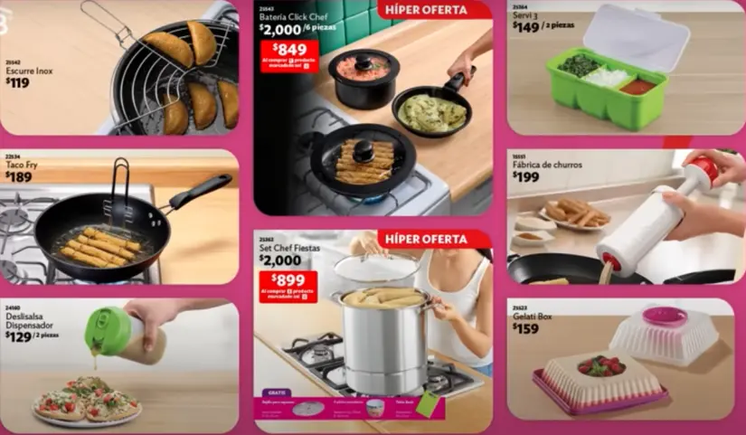Productos para cocina de Betterware septiembre 2025. Foto: captura de pantalla.