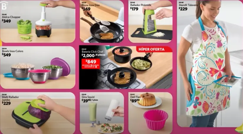 Productos para cocina de Betterware septiembre 2025. Foto: captura de pantalla.