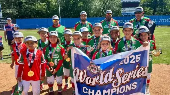 ¡Pequeños guerreros, grandes campeones! Selección mexicana conquista Serie Mundial de Béisbol infantil