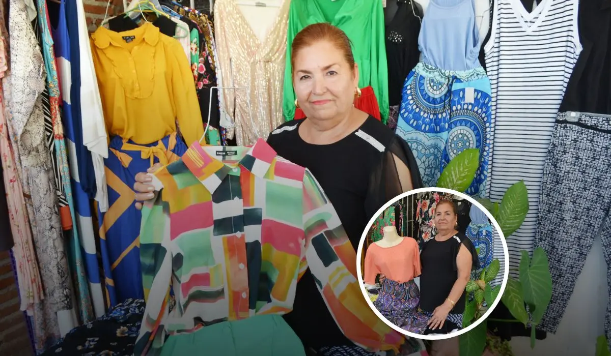Teresita Meza ha convertido su hogar en un espacio donde la moda se une con la esperanza y el esfuerzo diario. Foto: Juan Madrigal