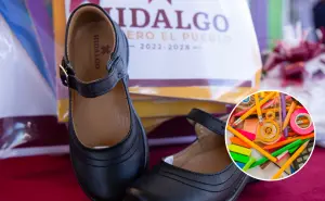 Vales de uniformes y útiles escolares en Hidalgo, paso a paso para descargarlos