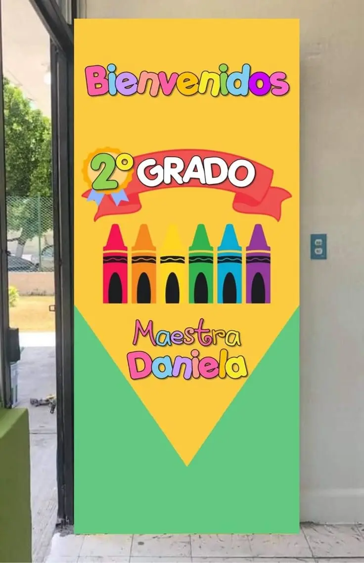 Diseño de periódico mural para el nuevo ciclo escolar. Foto: Pinterest Diseño de periódico mural para el nuevo ciclo escolar. Foto: Pinterest.