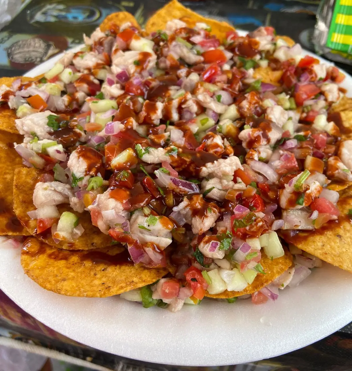 La Tostada de Ceviche de Pescado es una de las más vendida de La Esquina del Ceviche. Foto: Facebook/La Esquina del Ceviche. La Tostada de Ceviche de Pescado es una de las más vendida de La Esquina del Ceviche. Foto: Facebook/La Esquina del Ceviche.