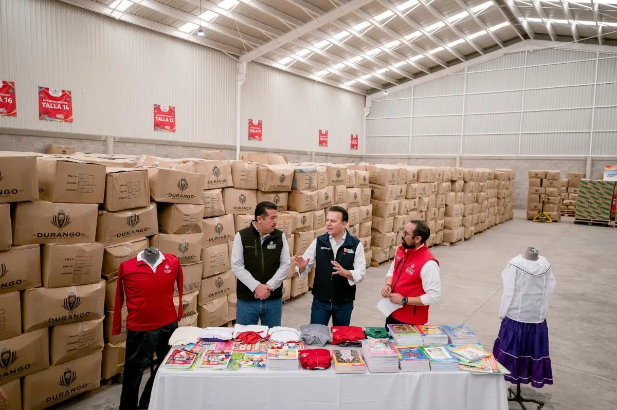 Cuándo será la entrega de útiles escolares gratuitos en Durango. Foto: Cortesía