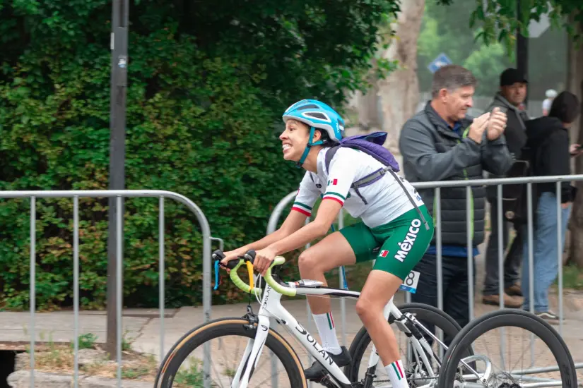 Dulce González hizo historia en el Para Ciclismo. Foto: CONADE