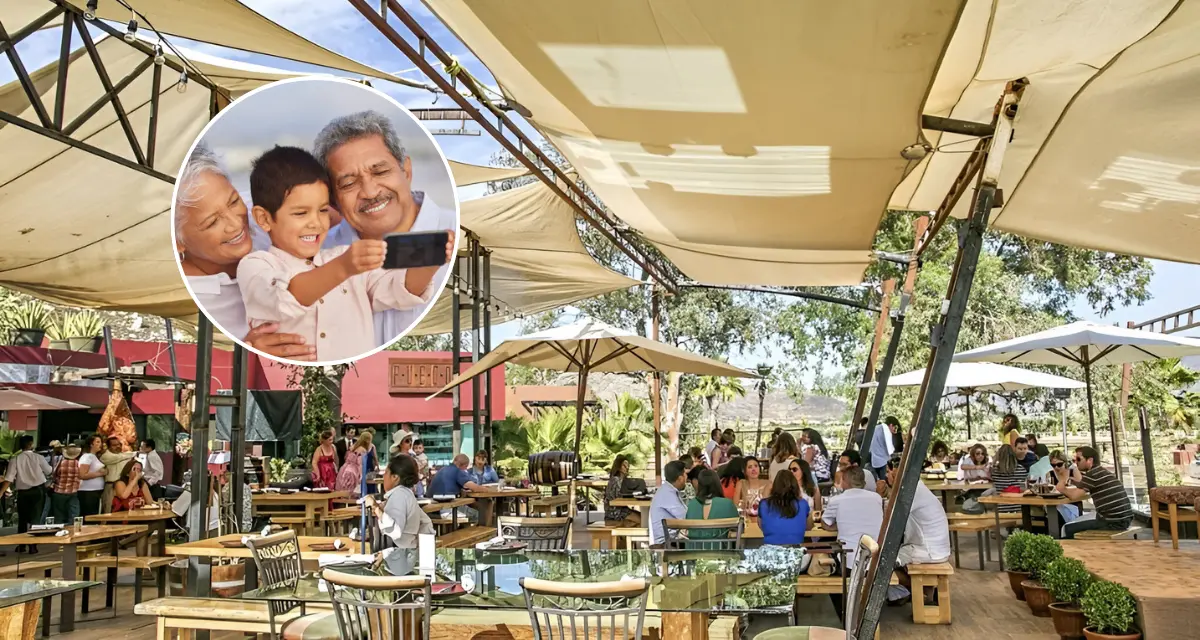 Festeja a tus abuelos el Día del Abuelo en estos restaurantes de Baja California. Foto: Cortesía.