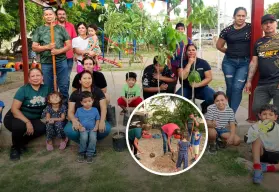 Un respiro verde: esperanza y unidad florecen en la Unidad Deportiva Progreso Los Ayales en Culiacán