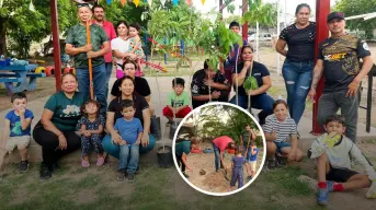 Un respiro verde: esperanza y unidad florecen en la Unidad Deportiva Progreso Los Ayales en Culiacán