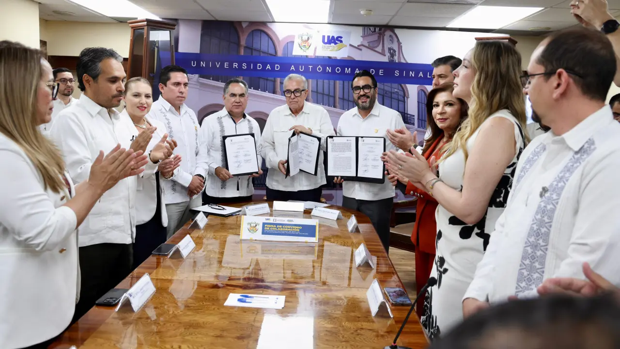Alianza por Culiacán Gobierno Municipal y UAS unen fuerzas.