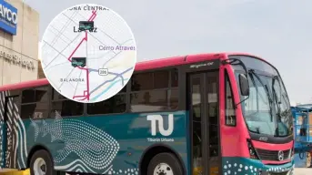 Así puedes seguir en tiempo real la ubicación del Tiburón Urbano en La Paz