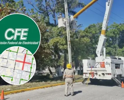Colonias donde la CFE hará corte de energía eléctrica en Reynosa este 28 de agosto