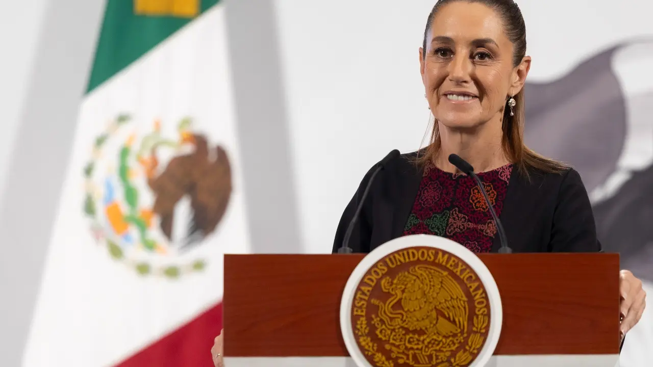 Claudia Sheinbaum, presidenta de México.