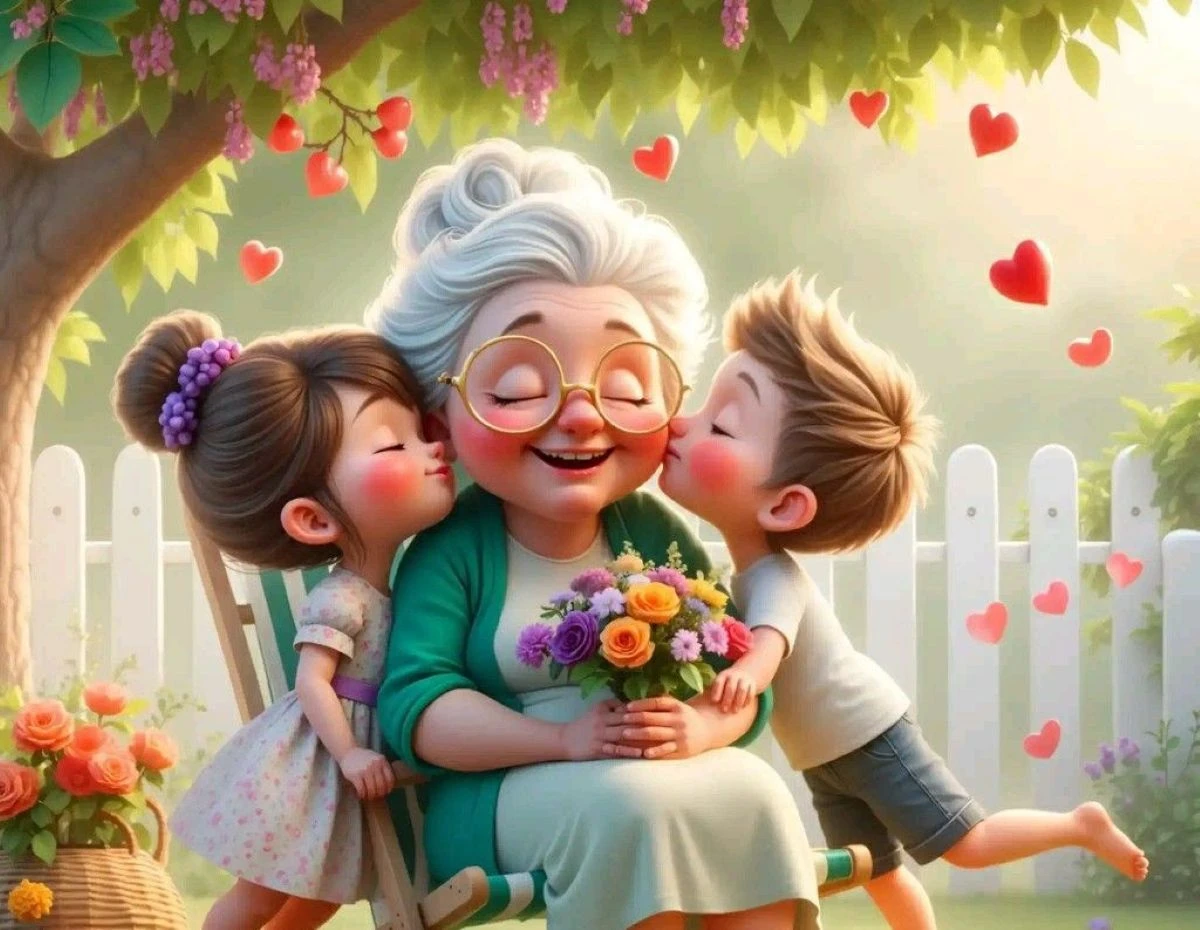 Emotivos mensajes para dedicar a las abuelas, en el Día del Abuelo 2025. Foto: IA