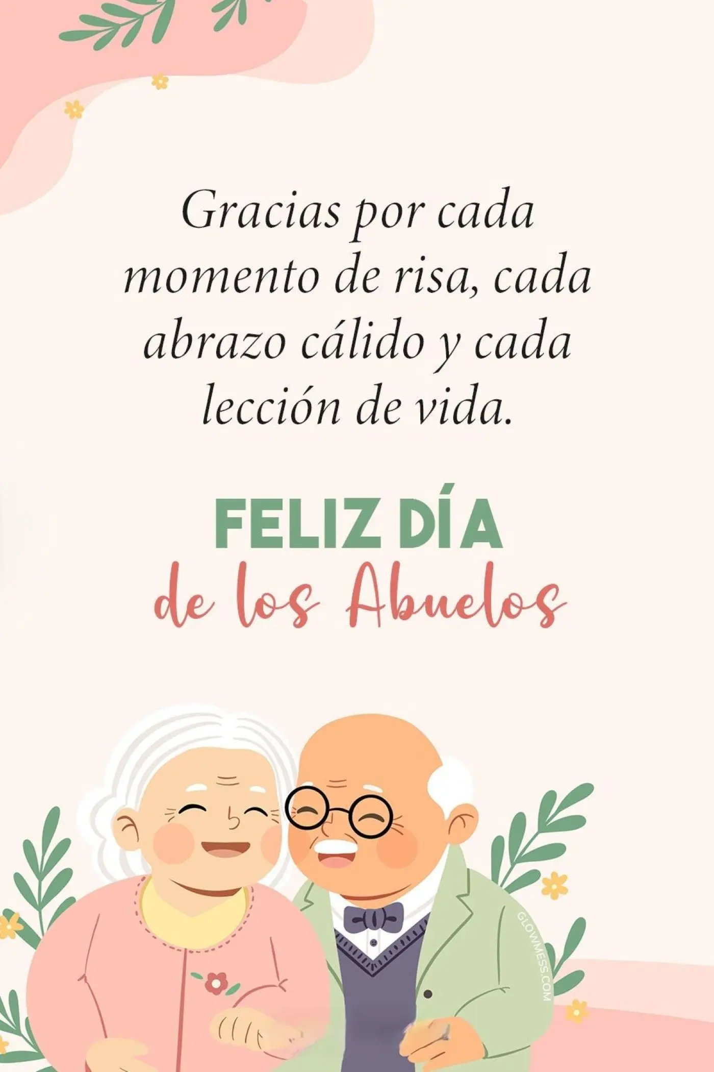 Felicidades a los abuelitos en su día. Foto: Pinterest Felicidades a los abuelitos en su día. Foto: Pinterest