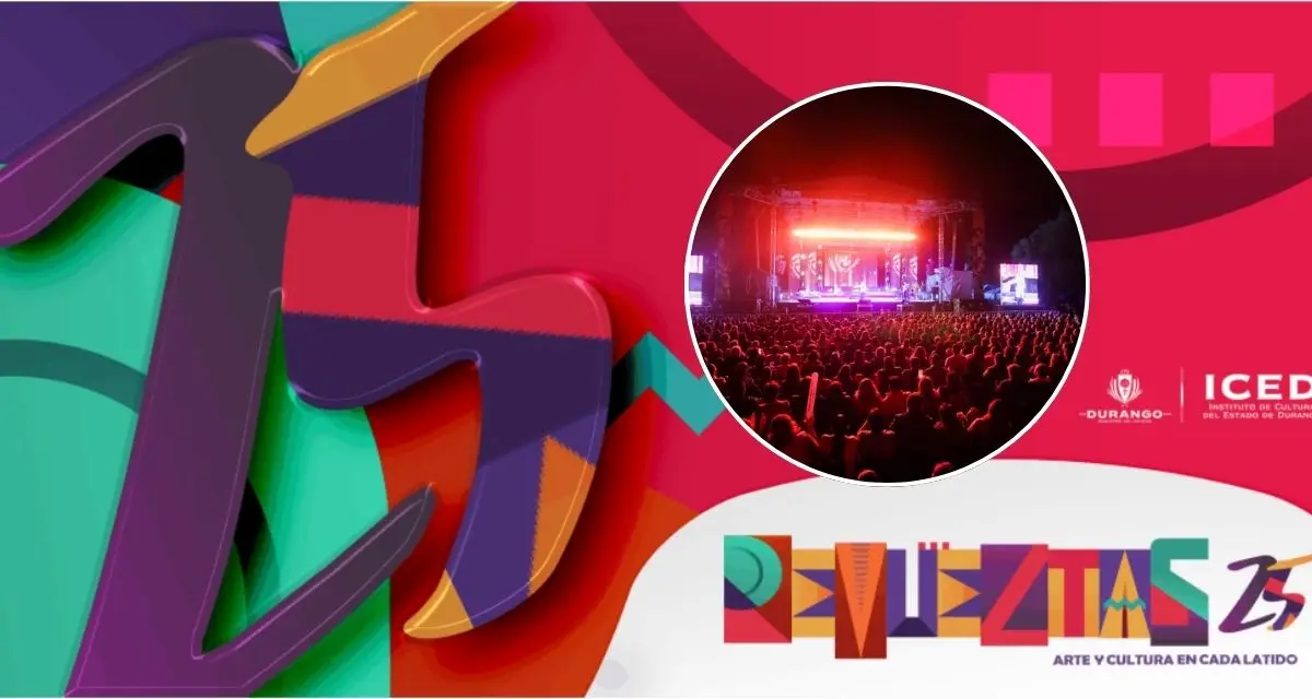 Conoce la cartelera artística del Festival Revueltas 2025 de Durango. Foto: cortesía