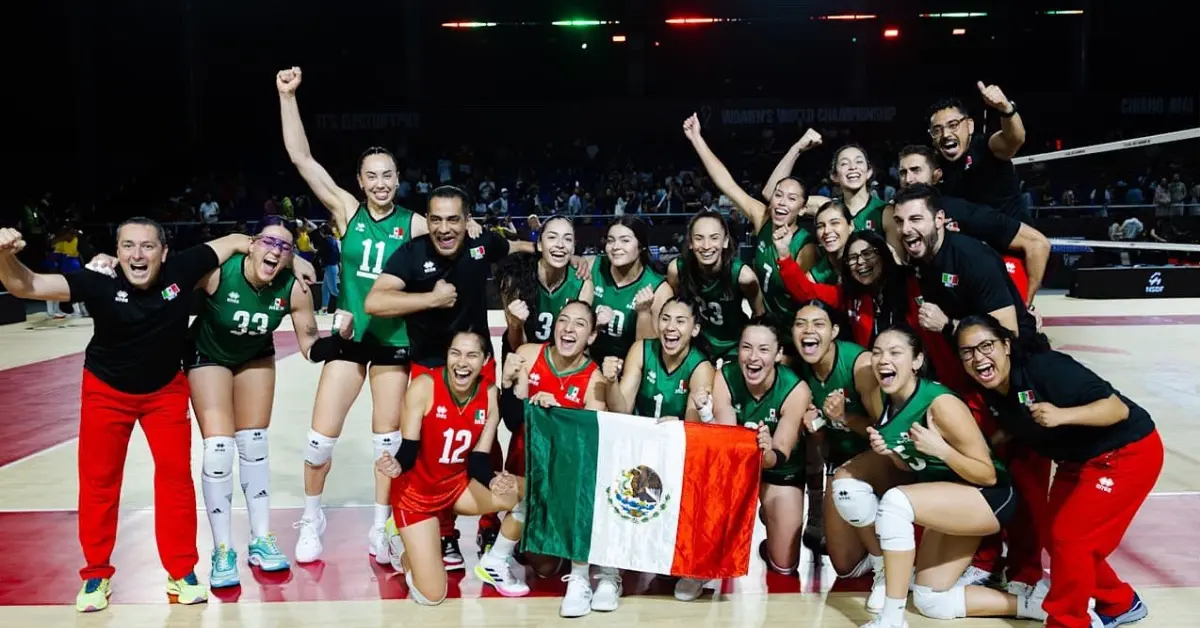 México concluye su participación en Campeonato Mundial Femenil de Voleibol de Sala 2025