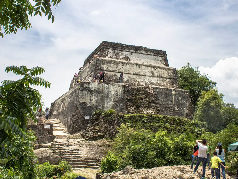 Cerro del Tepozteco en Tepoztlán, Morelos. Foto: Cortesía.