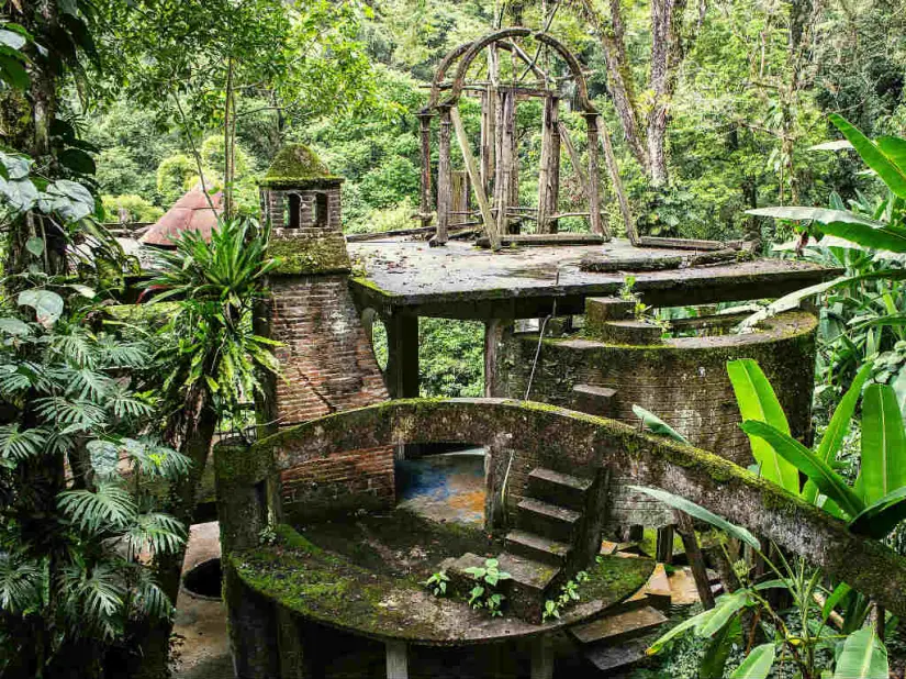 Jardín Surrealista de Edward James en el Pueblo Mágico de Xilitla. Foto: Cortesía. Jardín Surrealista de Edward James en el Pueblo Mágico de Xilitla. Foto: Cortesía.