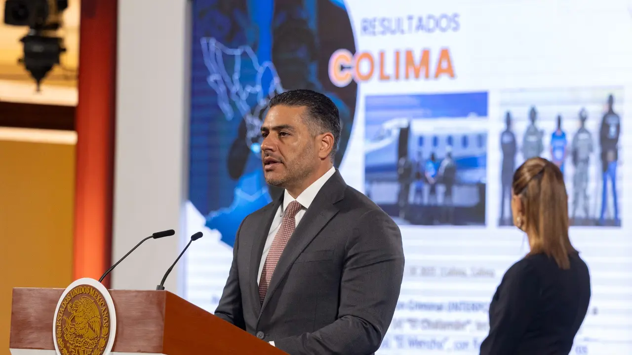Secretario de Seguridad y Protección Ciudadana, Omar García Harfuch.