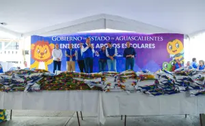 Inicia la entrega de útiles escolares y zapatos gratis en Aguascalientes